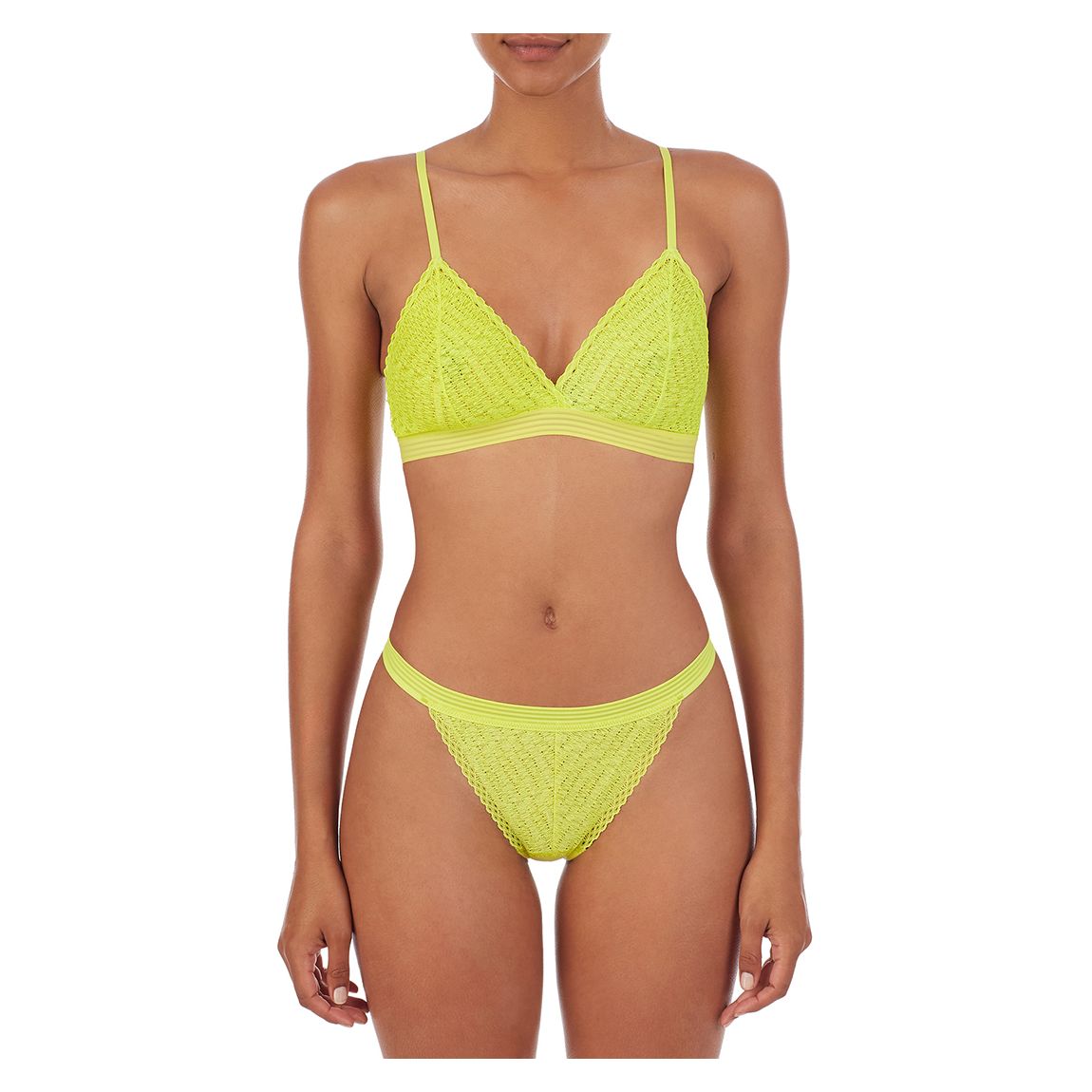 Lime Lace Bralette main product photo