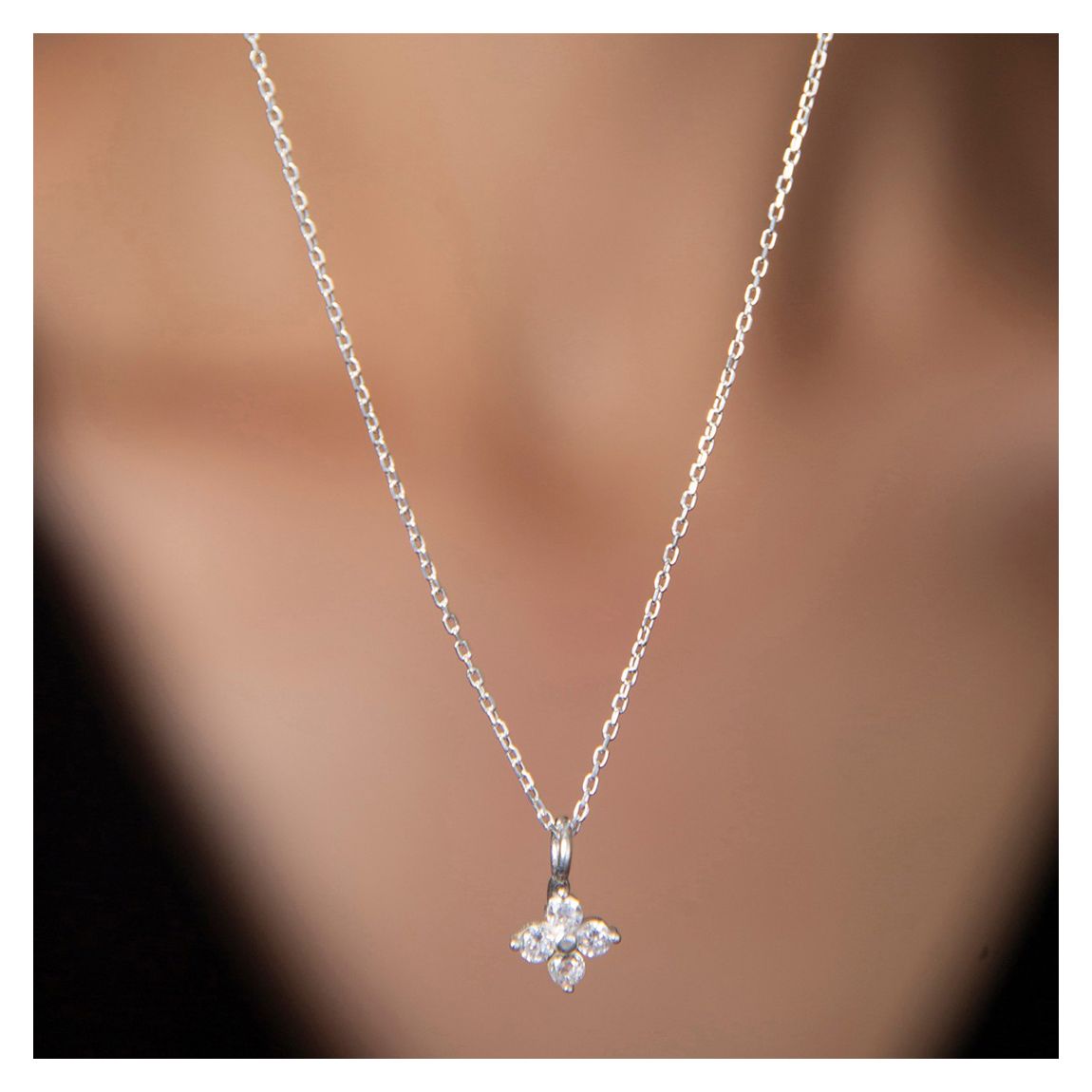 Silver Necklace main product photo