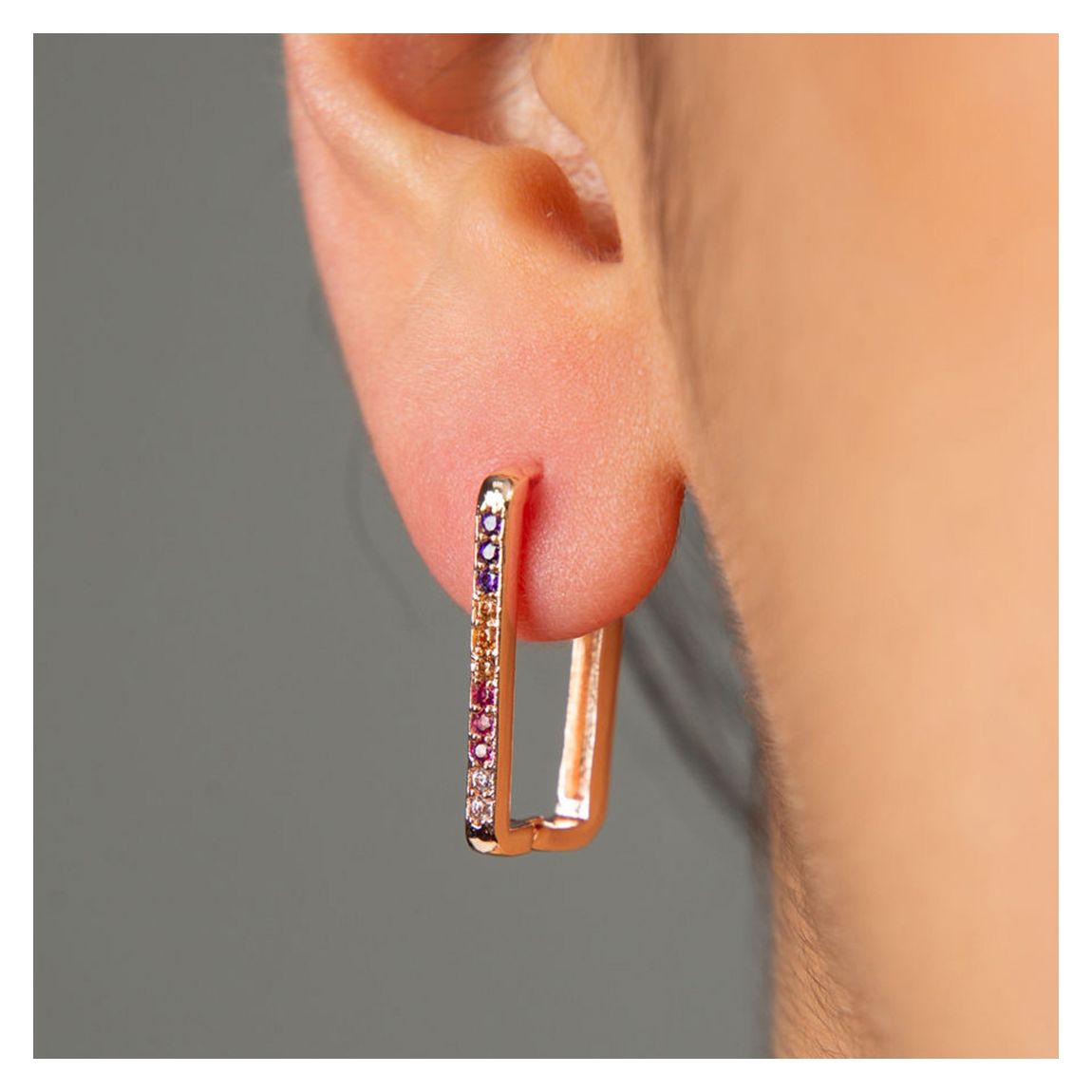 Gold Hoop Earring main product photo