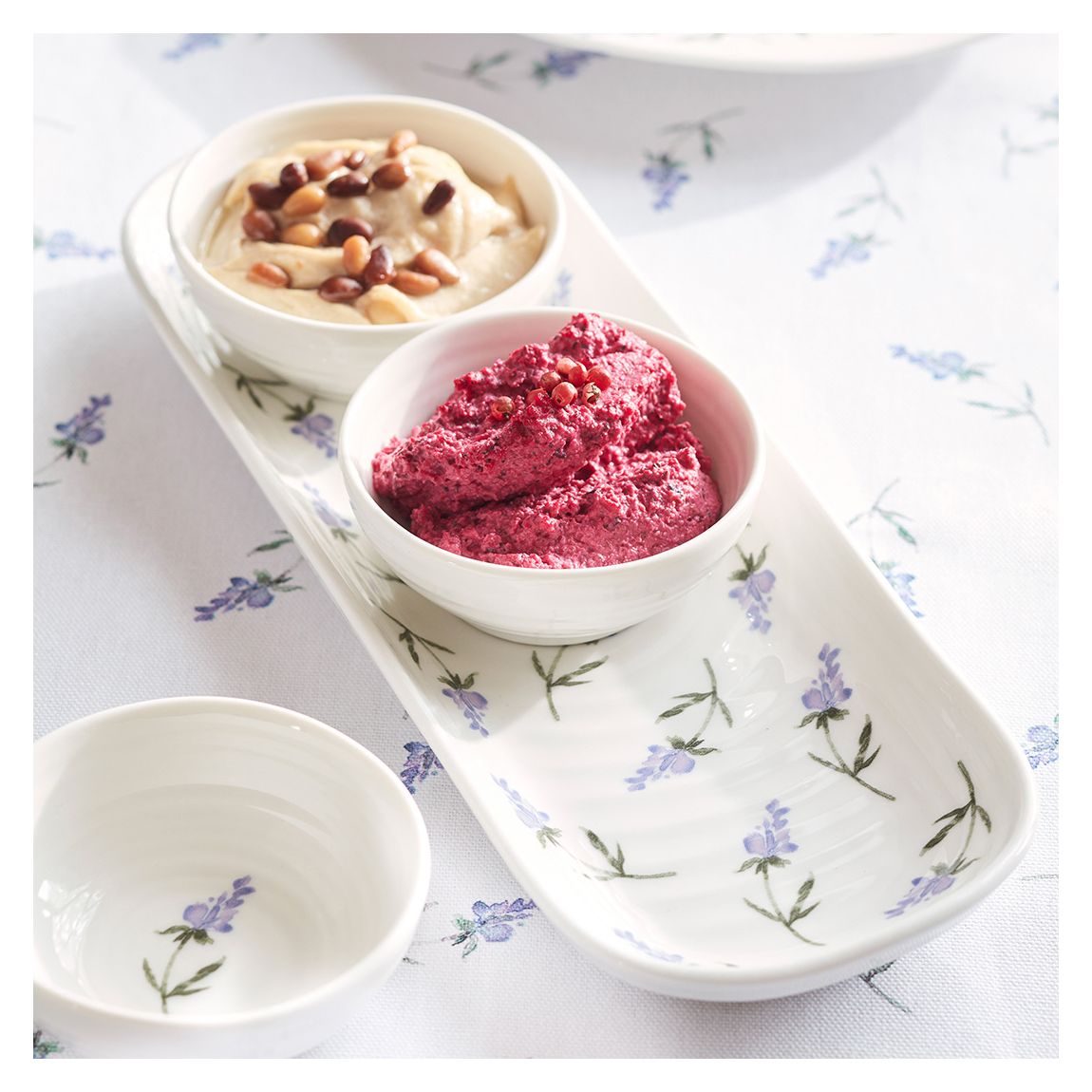 Lavandula 3 Bowl & Tray Set main product photo
