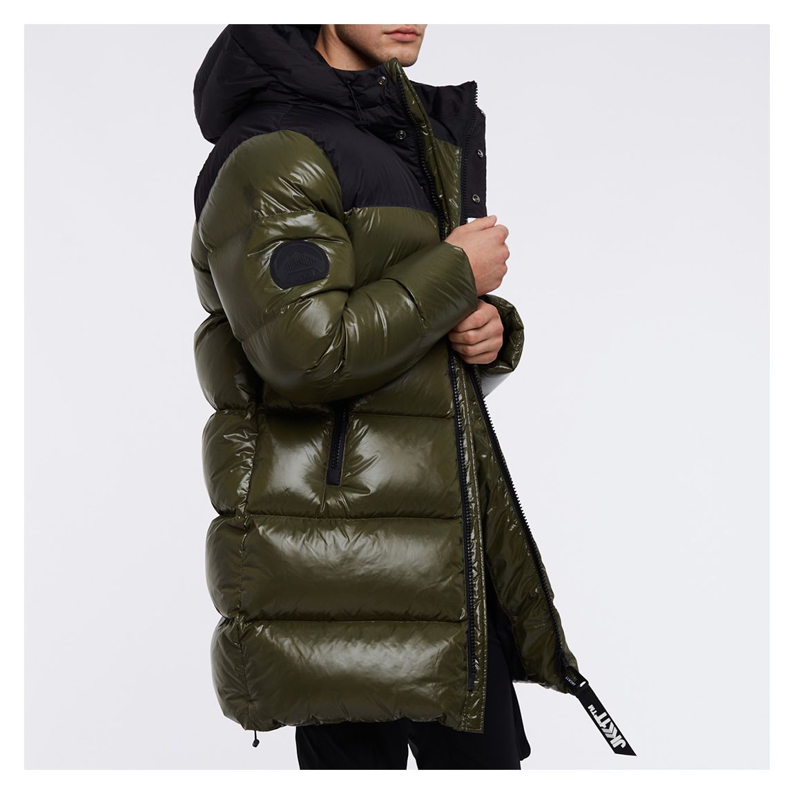 Green Diamond Down Coat main product photo