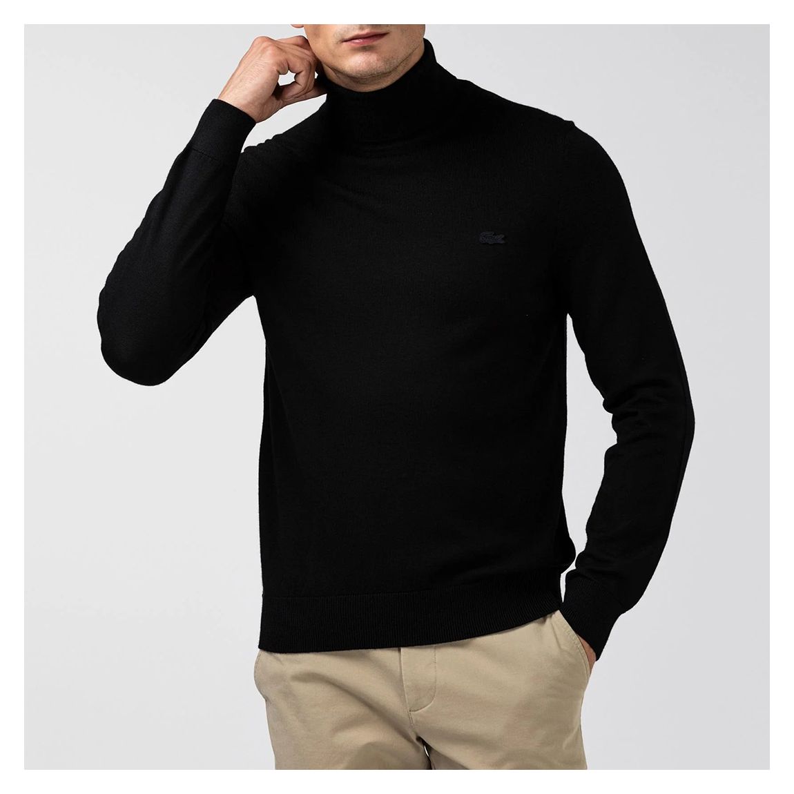 Black Turtle Neck Wool Jumper main product photo