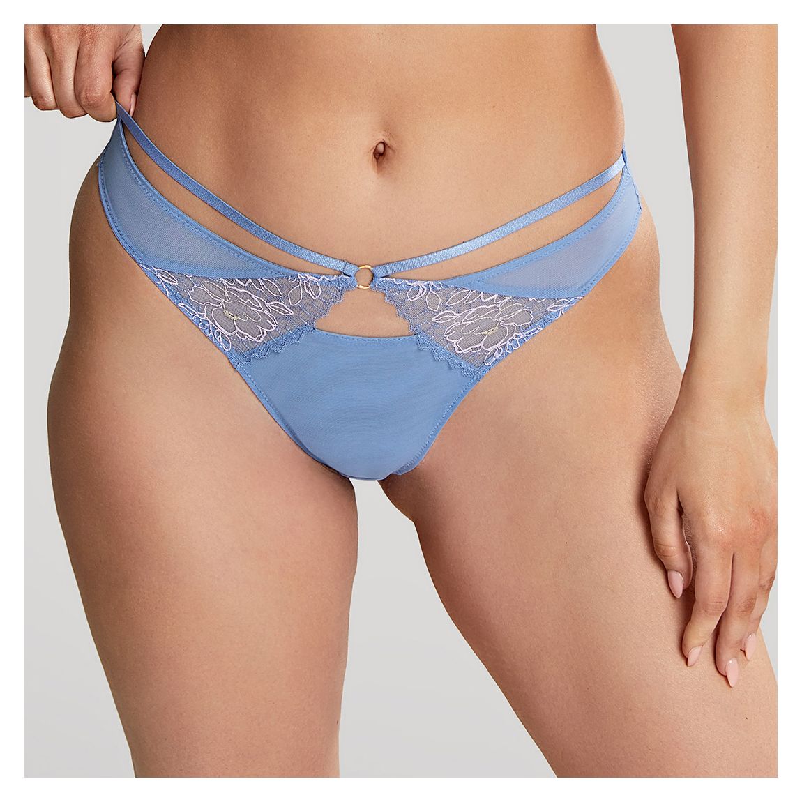 Blue DenimValentina Luxe Brazilian Brief main product photo
