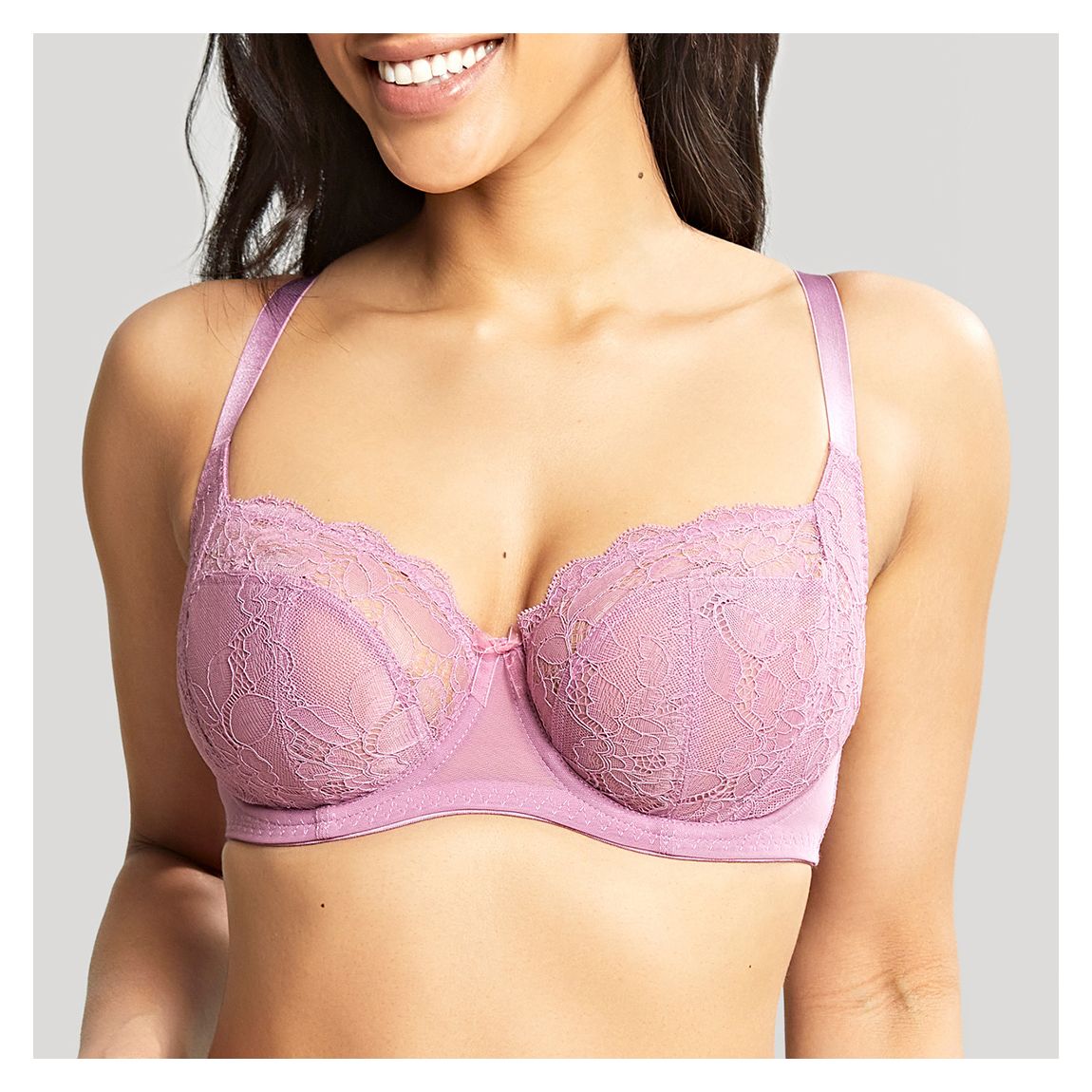 Pink Imogen Balcony Bra main product photo
