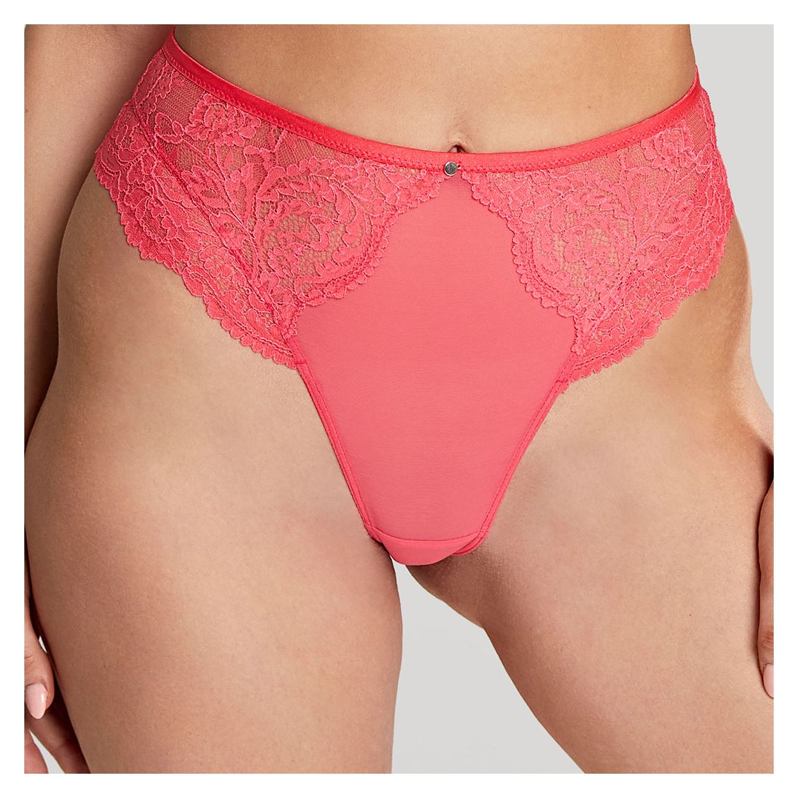 Pink Addison High Waist Brief main product photo