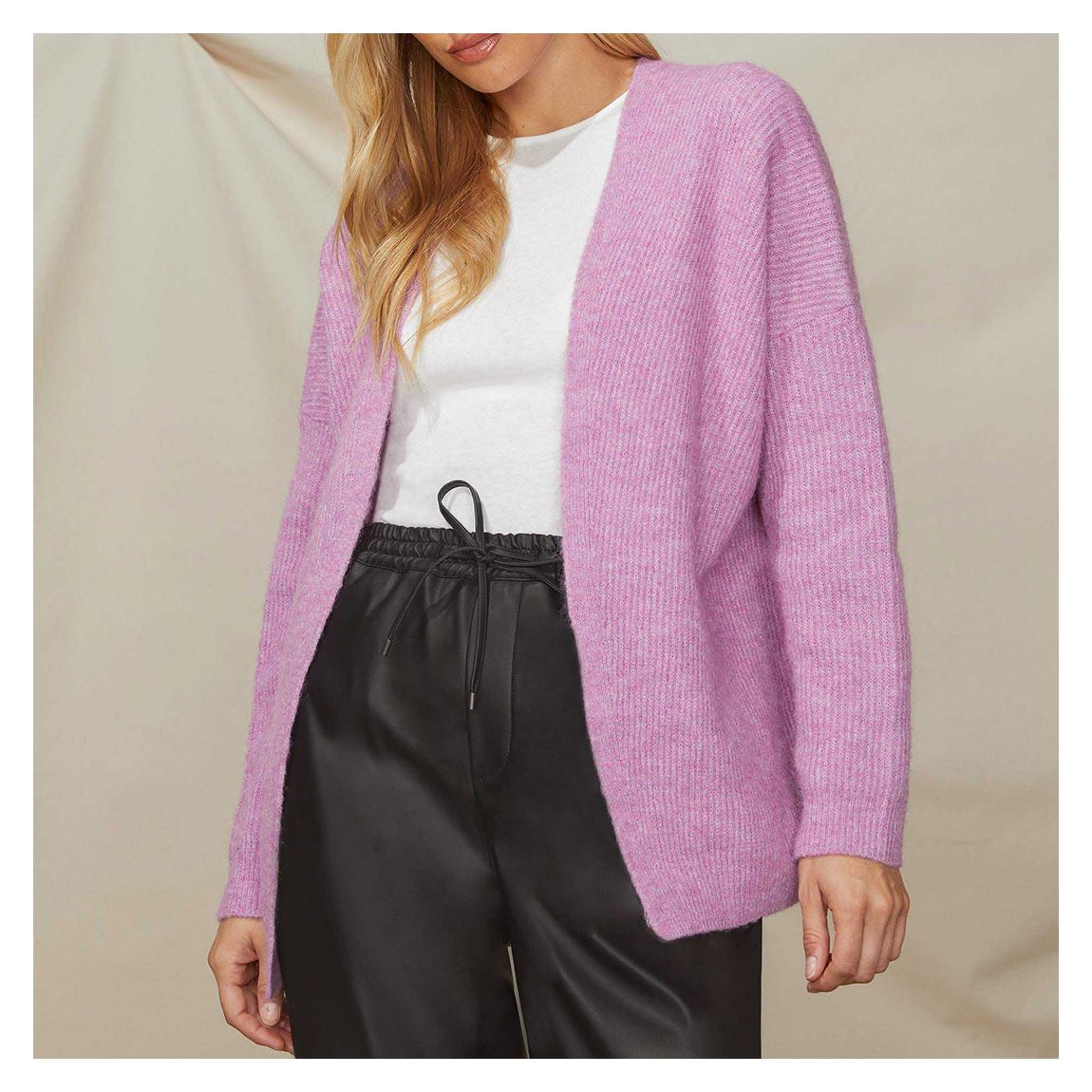 Lilac Edge To Edge Cardigan main product photo