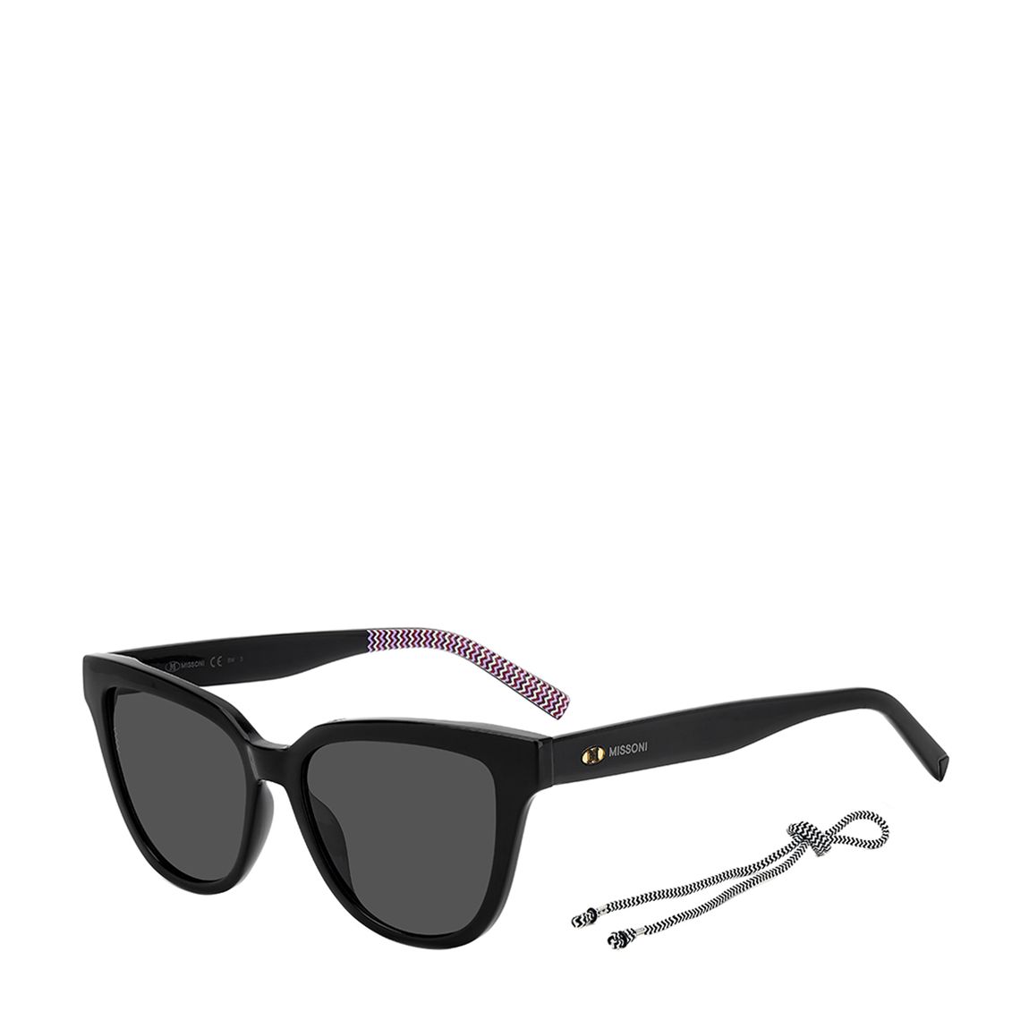 Black Grey Cat Eye Sunglasses main product photo