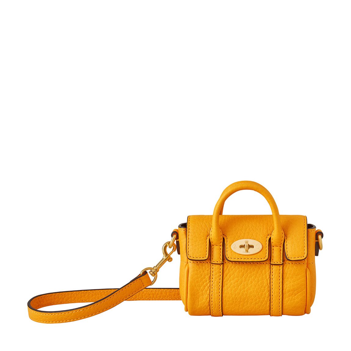 Yellow Micro Bayswater Satchel main product photo
