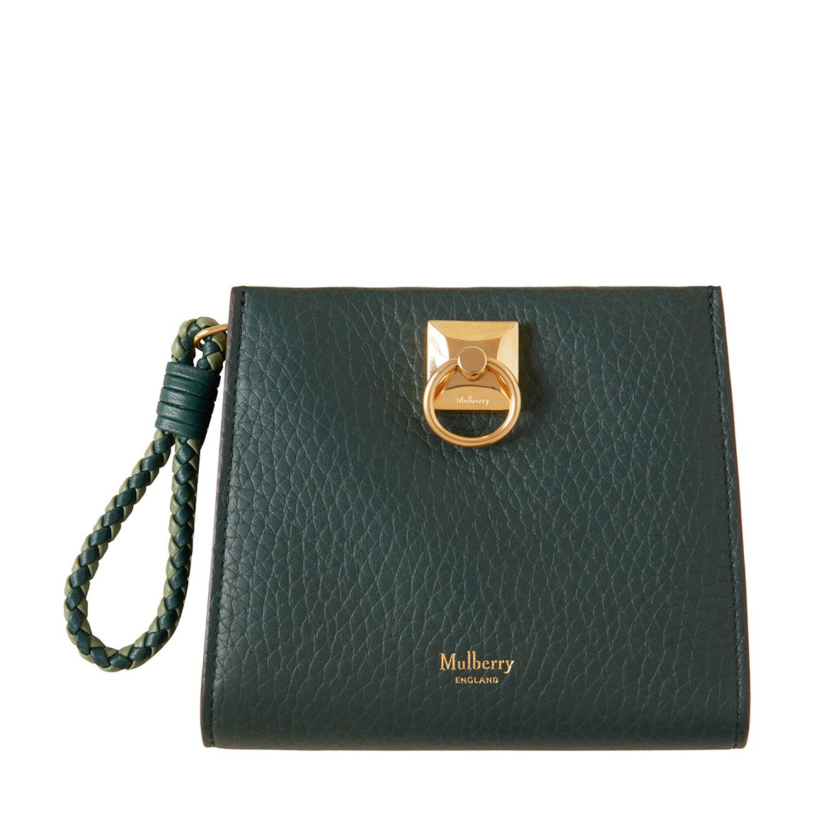Green Iris Zip Around Purse main product photo