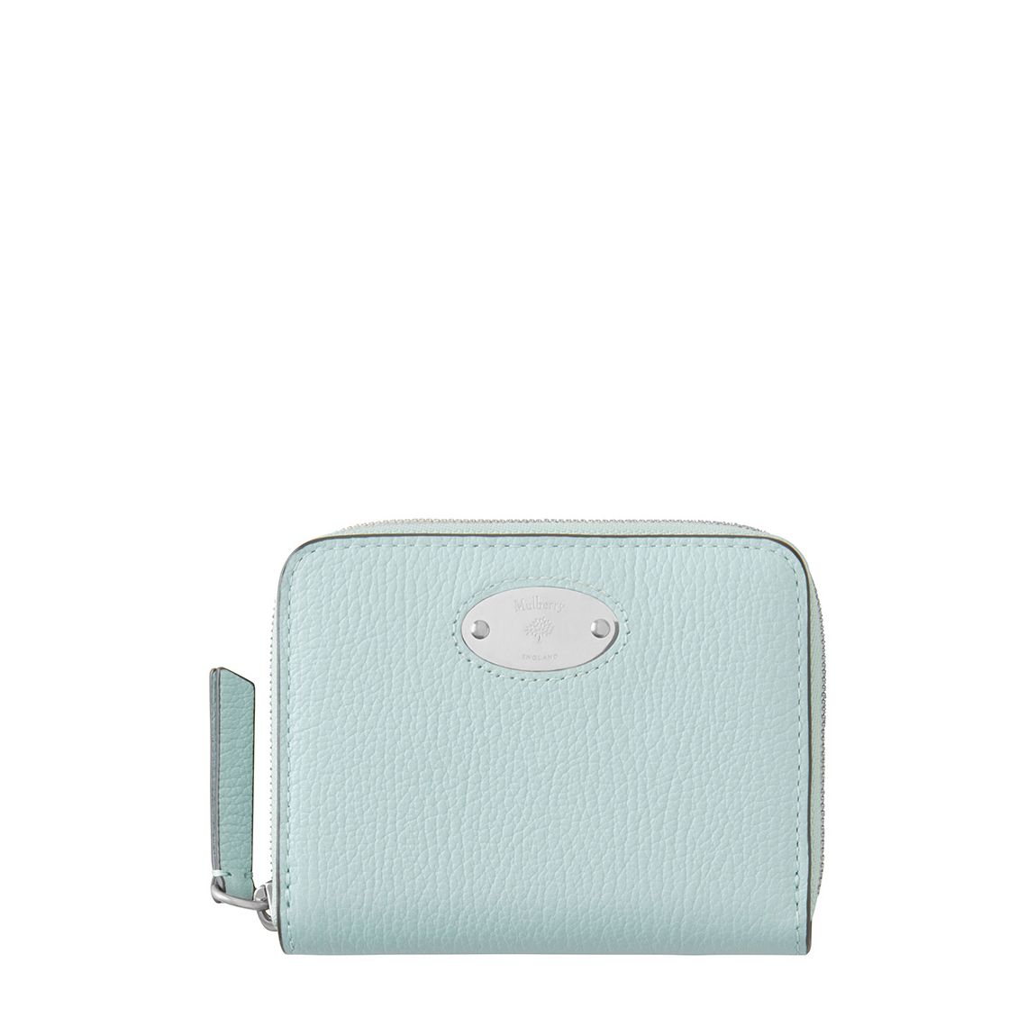 Green Plaque Small Zip Around Purse main product photo