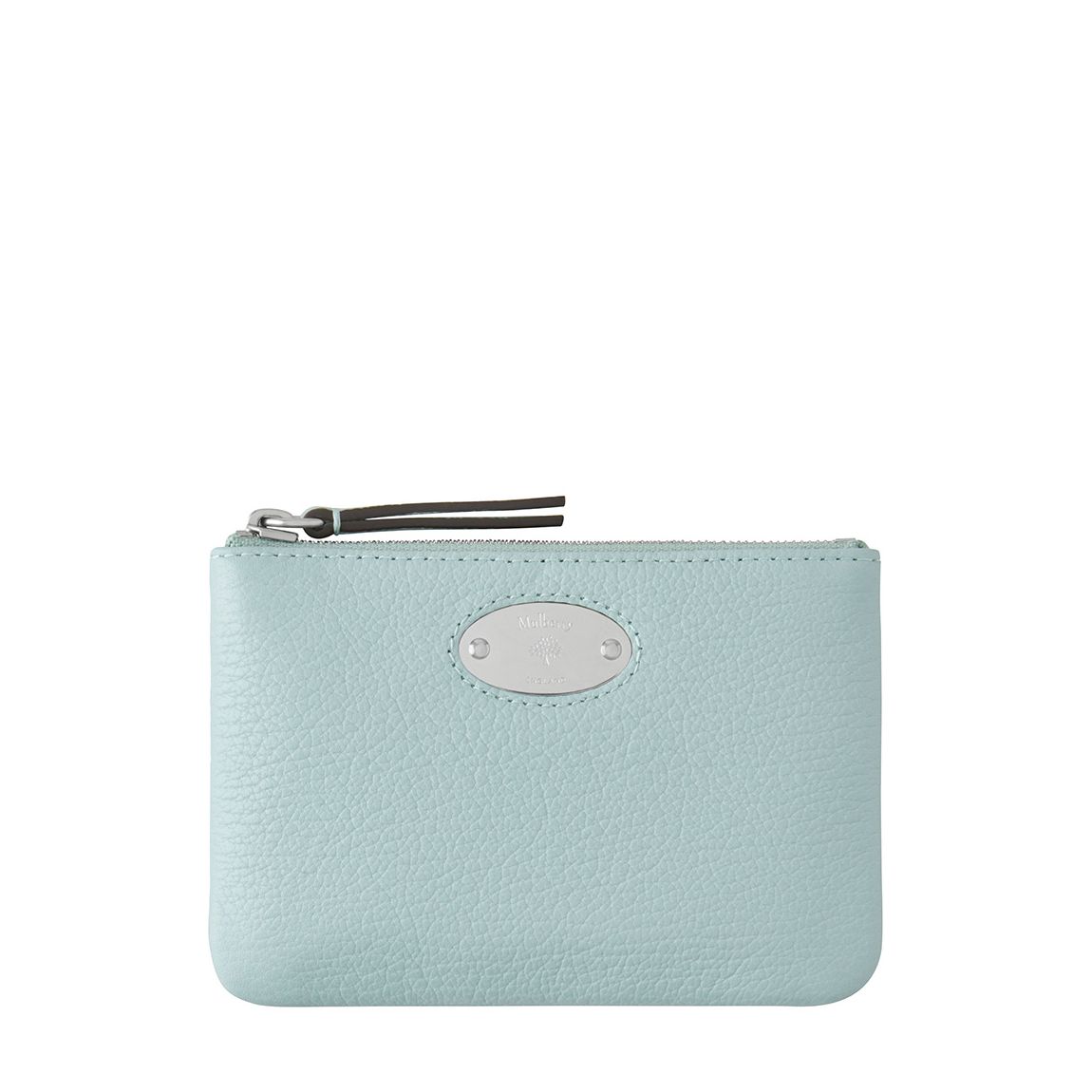 Green Plaque Small Zip Coin Pouch main product photo