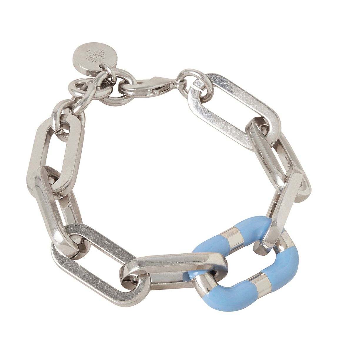 Blue Chain Link Chunky Bracelet main product photo