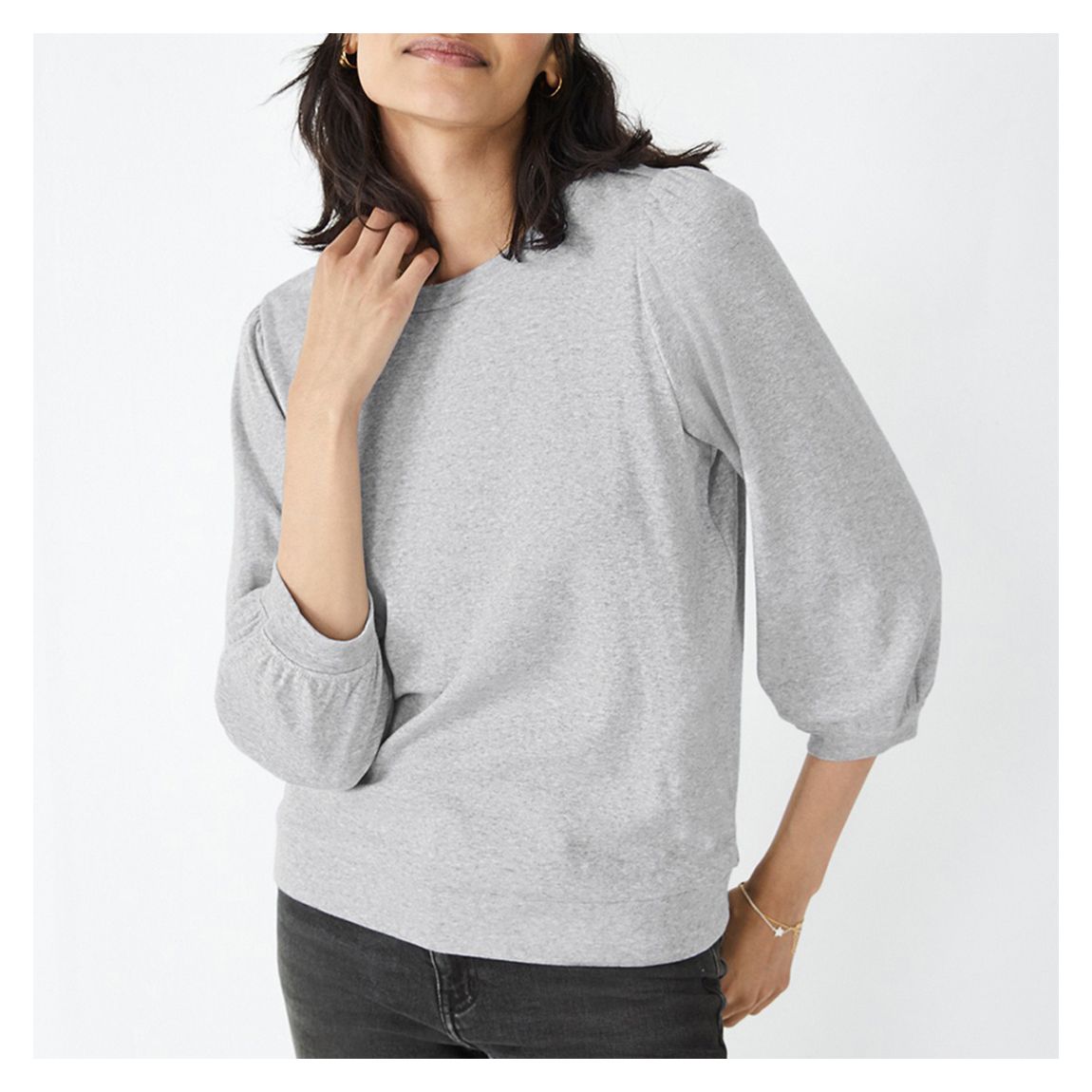 Grey Fit Jumper main product photo