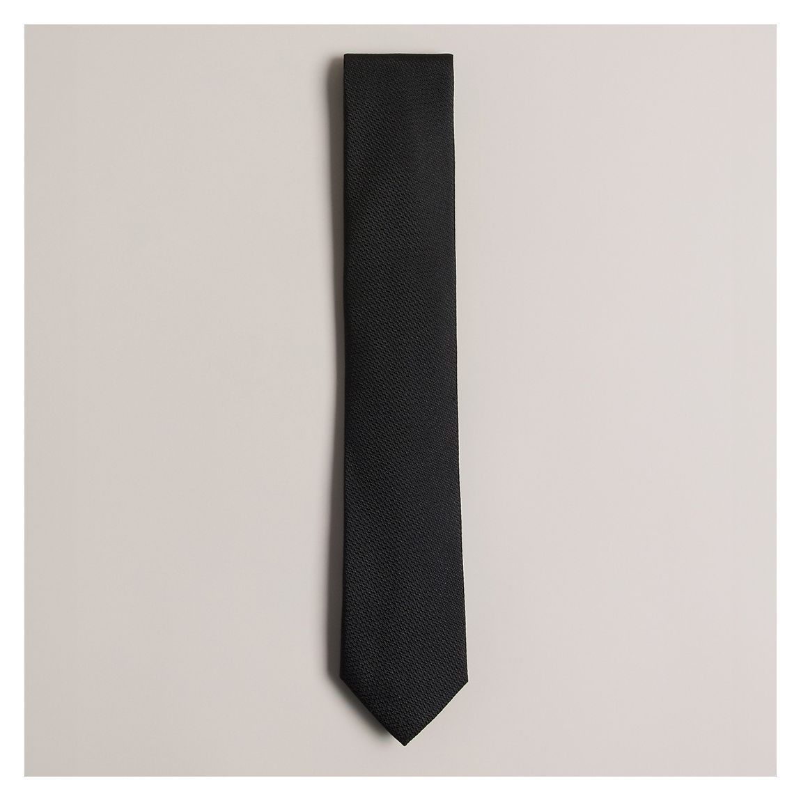 Black Phillo Textured Tie main product photo
