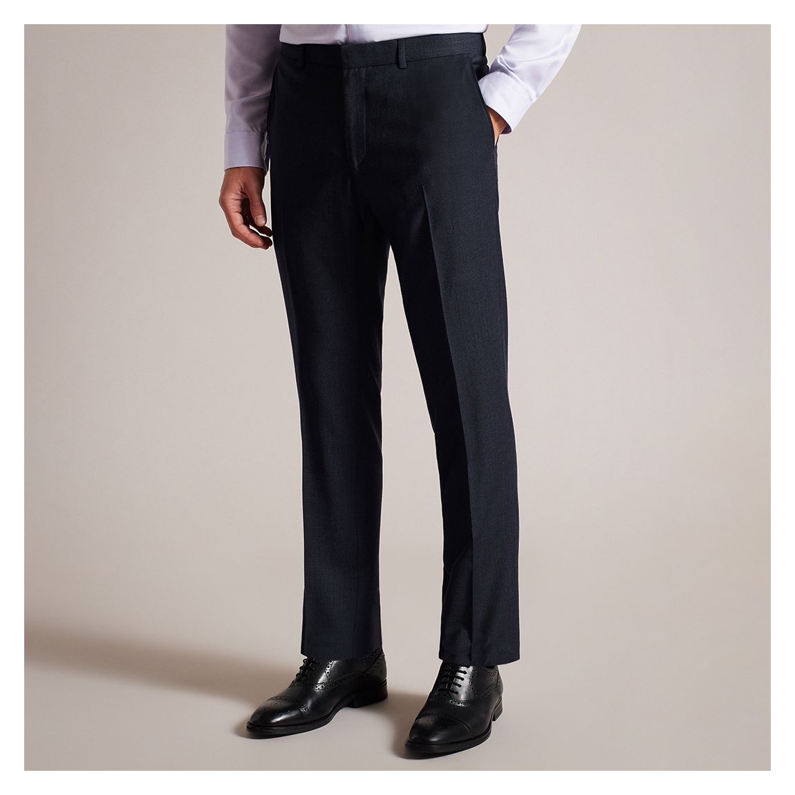 Navy PuppyTooth Trouser main product photo