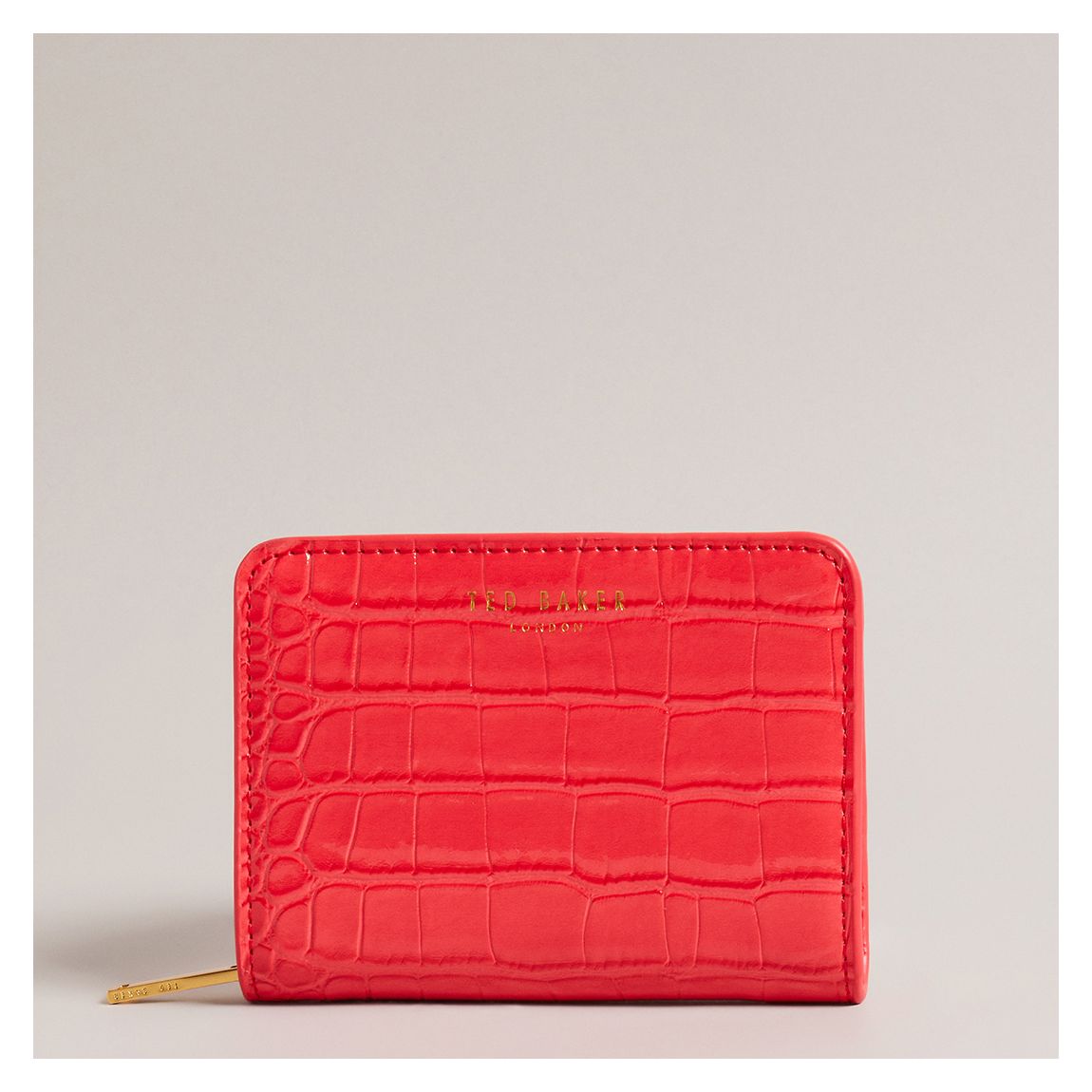 Coral Valense Small Croc Effect Purse main product photo