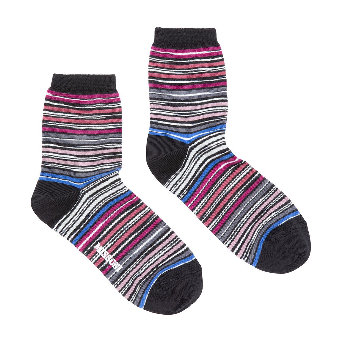 Multi Stripe Knitted Sock main product photo