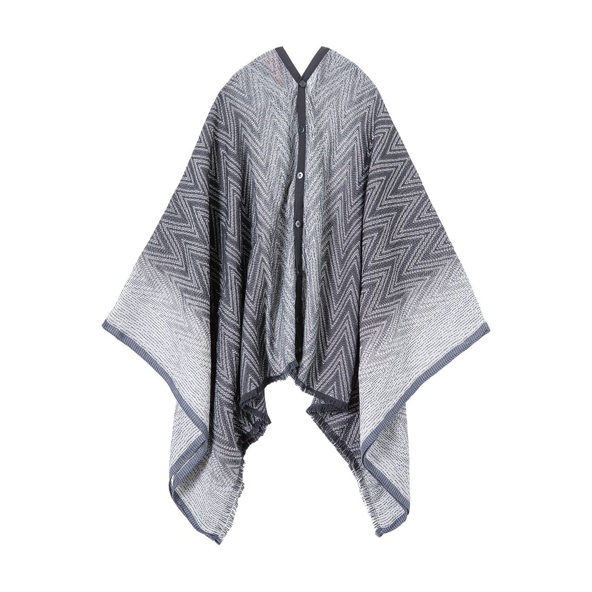 Grey Poncho main product photo