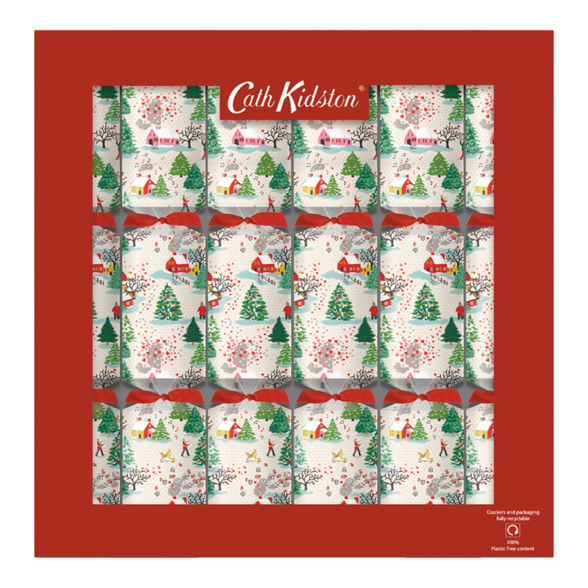 Set Of 6 Shine Bright Luxury Christmas Crackers main product photo