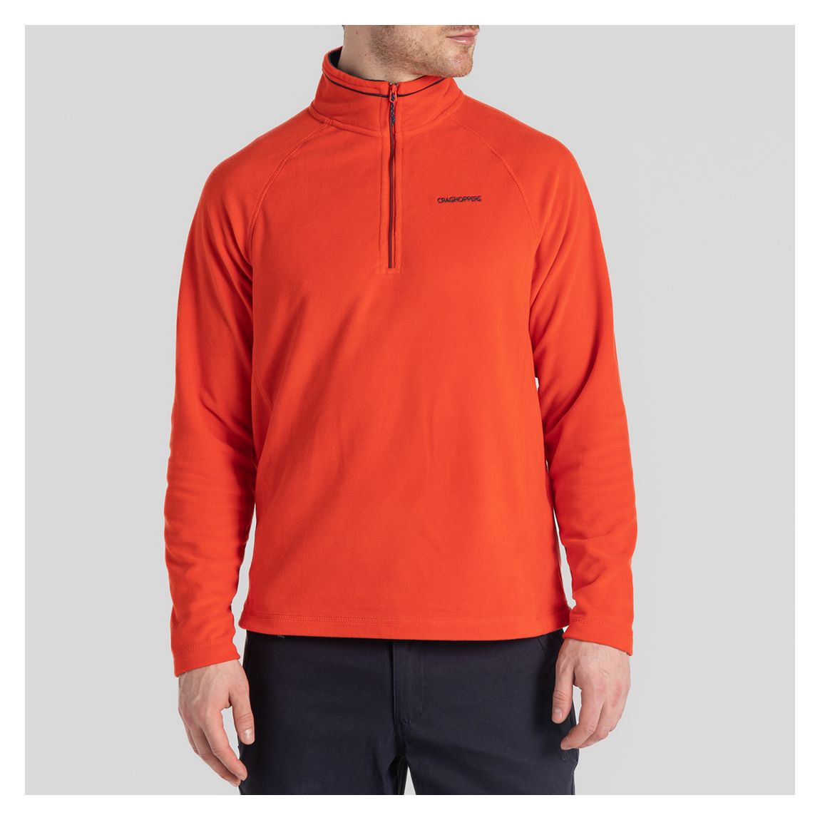 Red Corey Half Zip Fleece main product photo