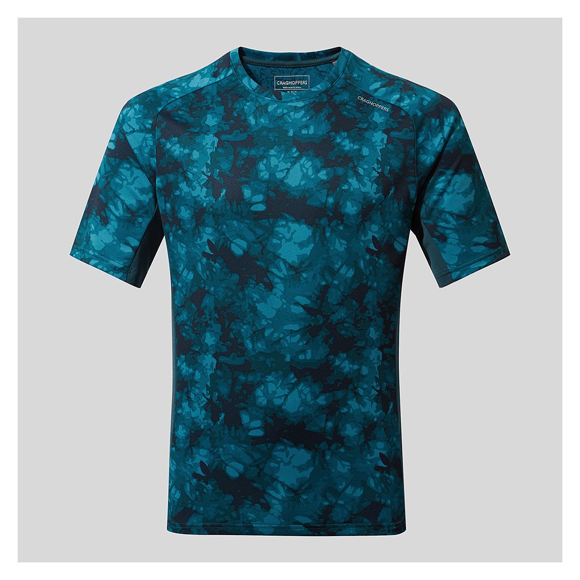 Blue Dynamic Short Sleeved T-Shirt main product photo