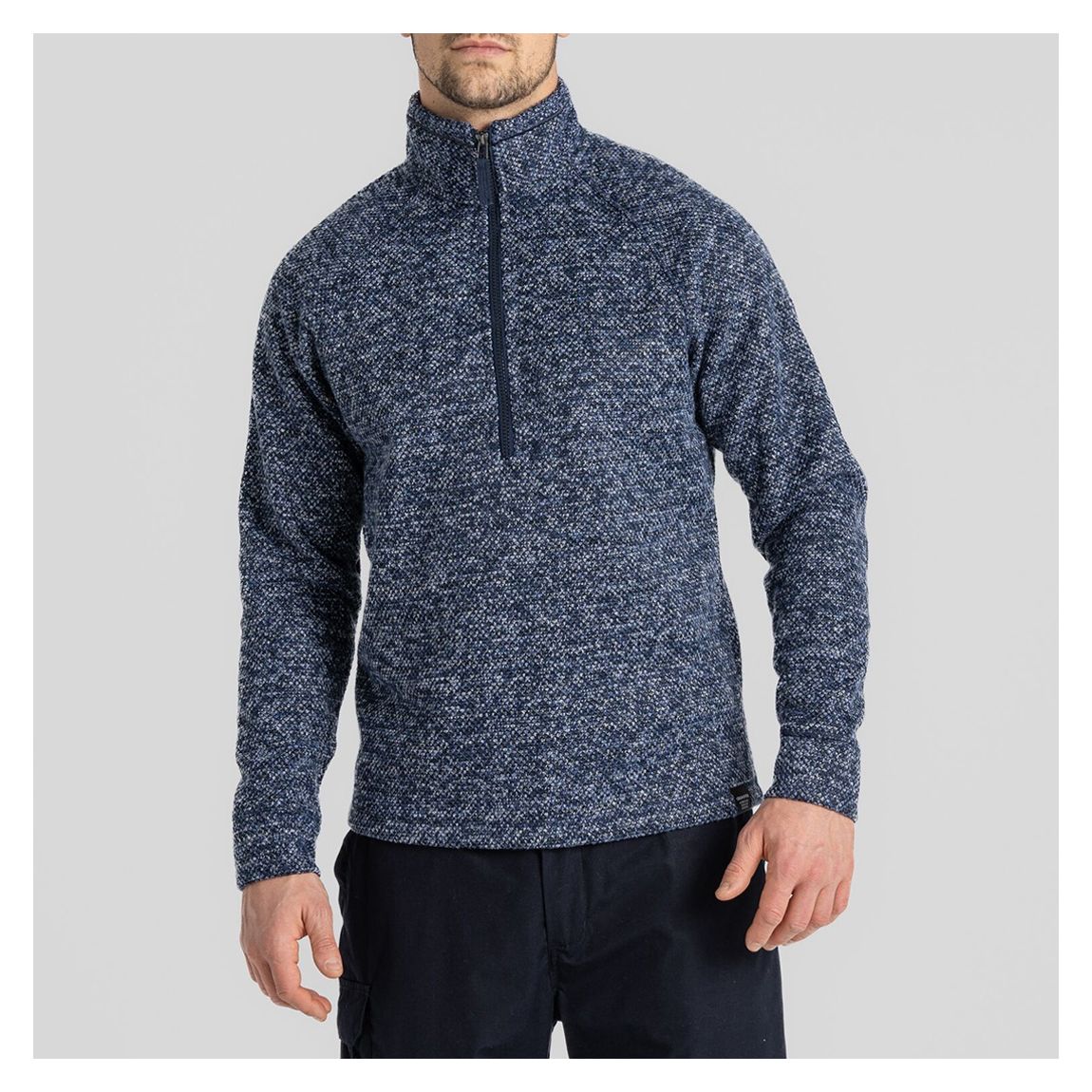 Navy Rubeus Half Zip Fleece main product photo