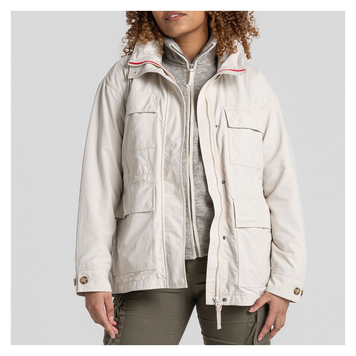 Cream Adventure Jacket main product photo