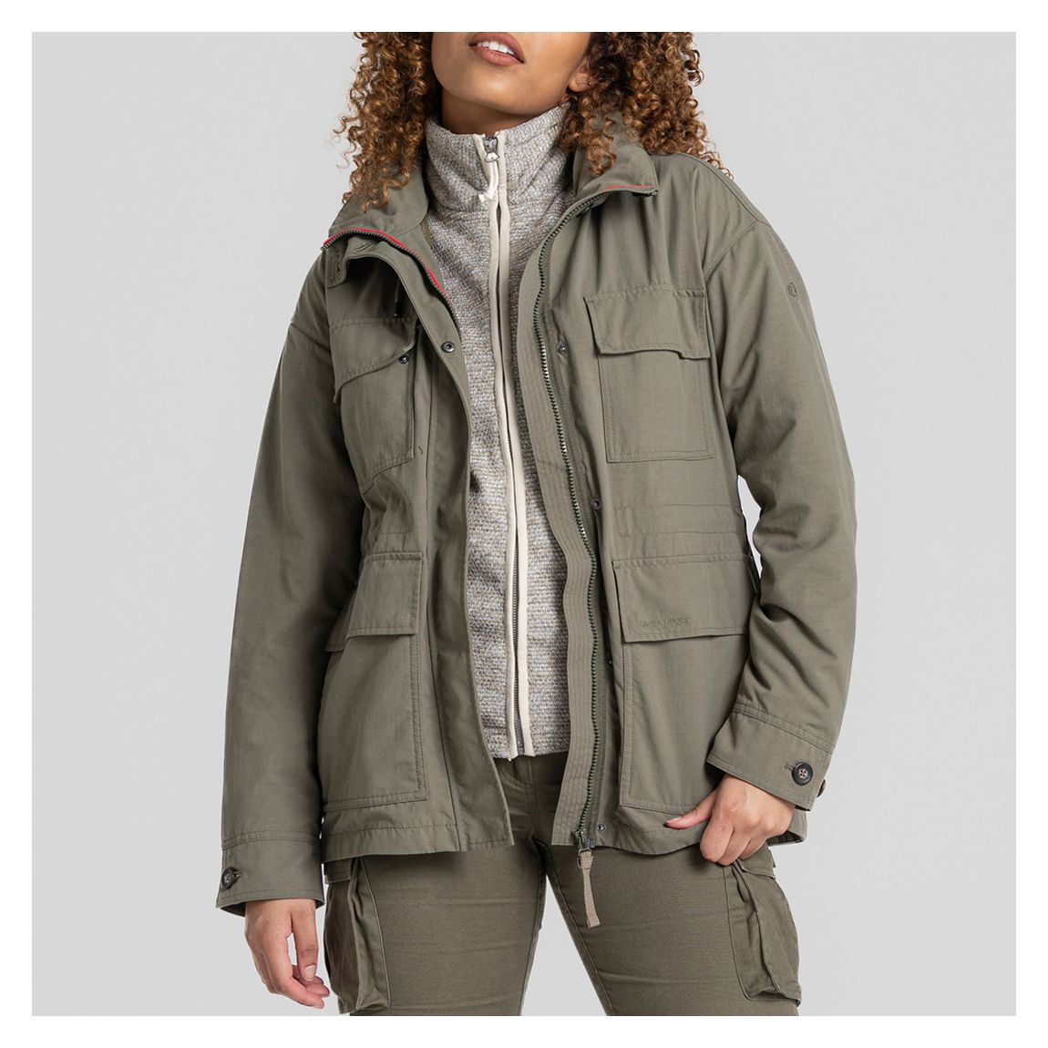 Khaki Adventure Jacket main product photo