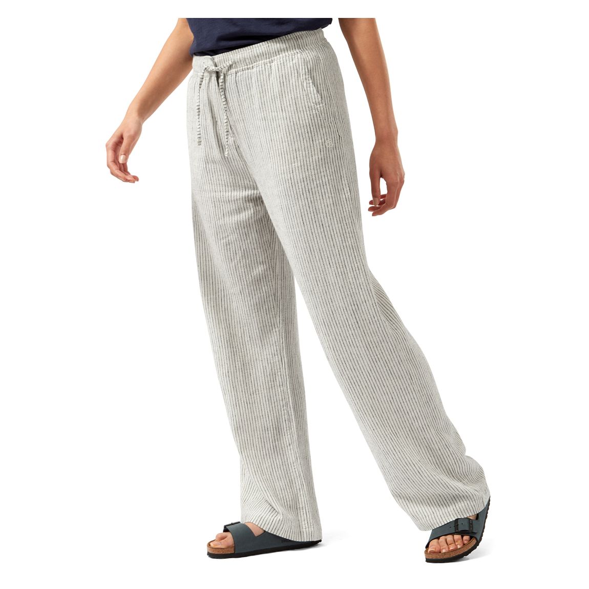 Navy Linah Walking Trousers main product photo
