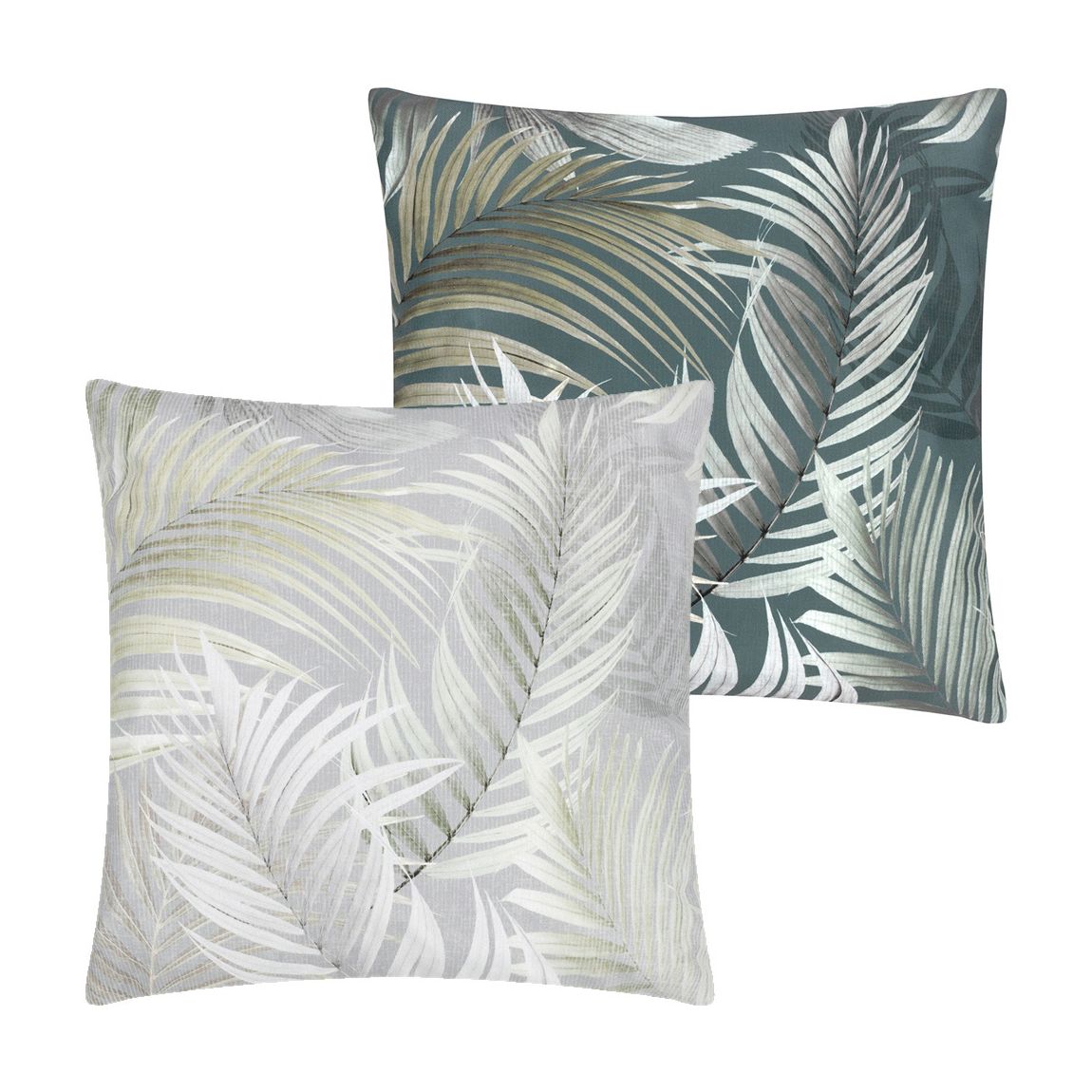 Palma 43x43cm Reversible Outdoor Cushion, Green main product photo