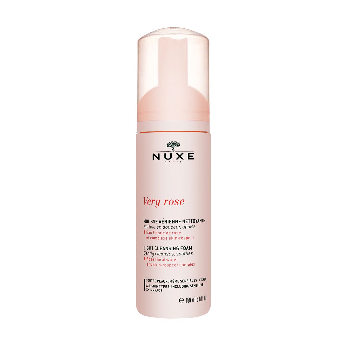 Nuxe Very Rose Light Cleansing Foam 150ml main product photo