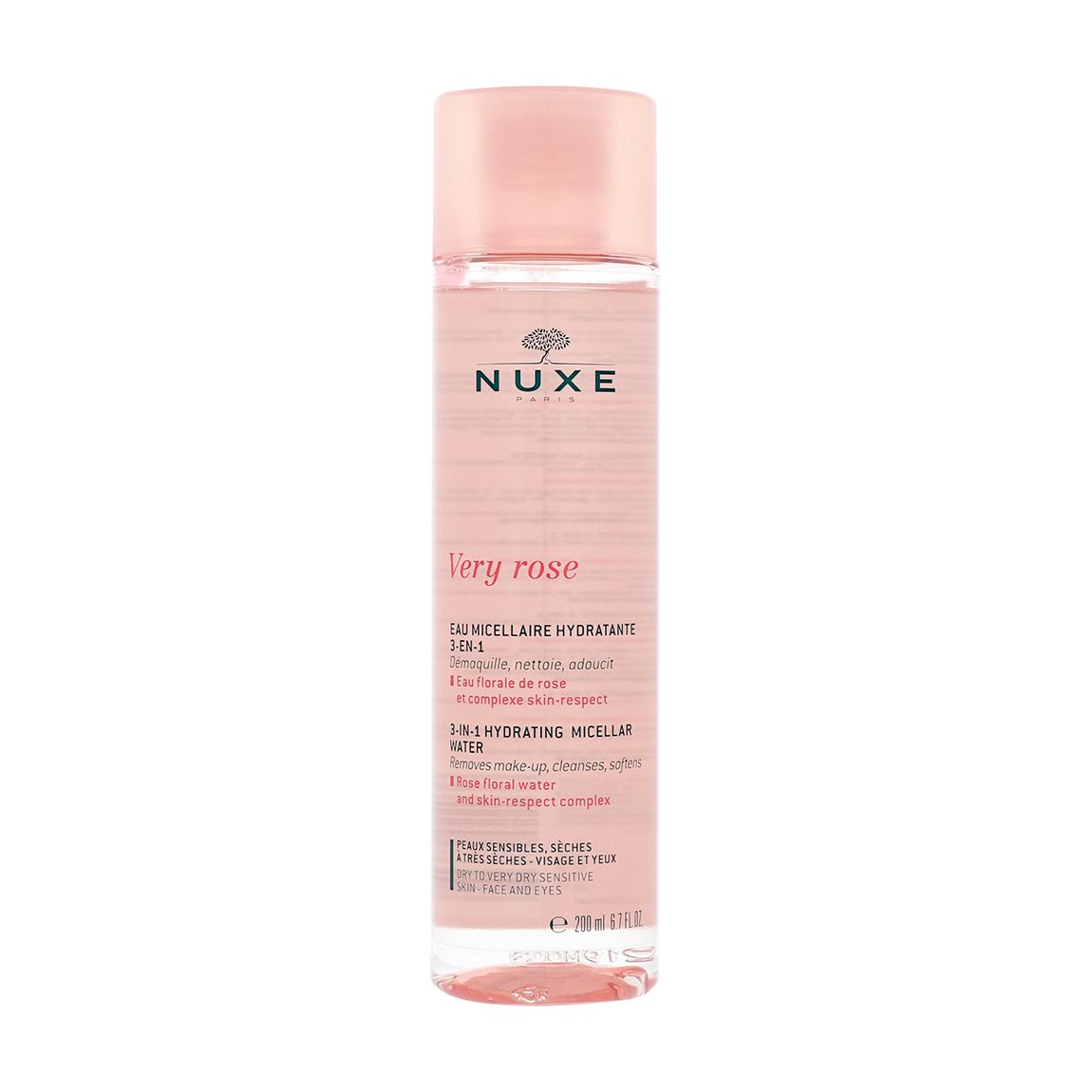 Nuxe Very Rose 3-in-1 Hydrating Micellar Water 200ml main product photo