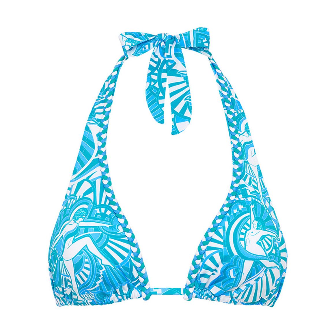 Blue Cosmic Dancer Amina Bikini Top main product photo