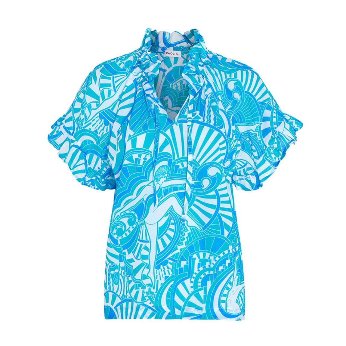 Blue Cosmic Dancer Majorca Top main product photo