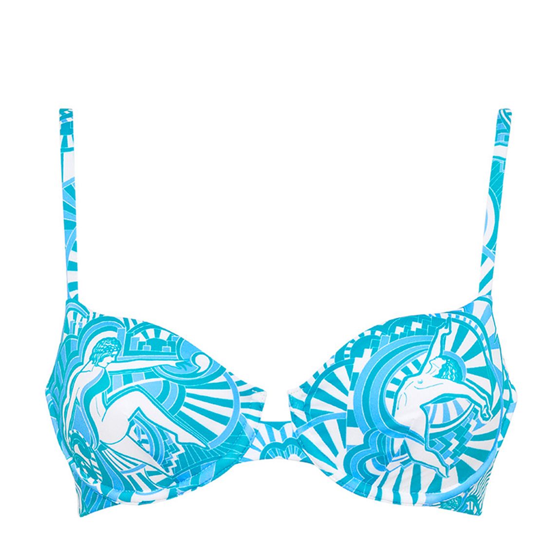 Blue Cosmic Dancer Orion Bikini Top main product photo