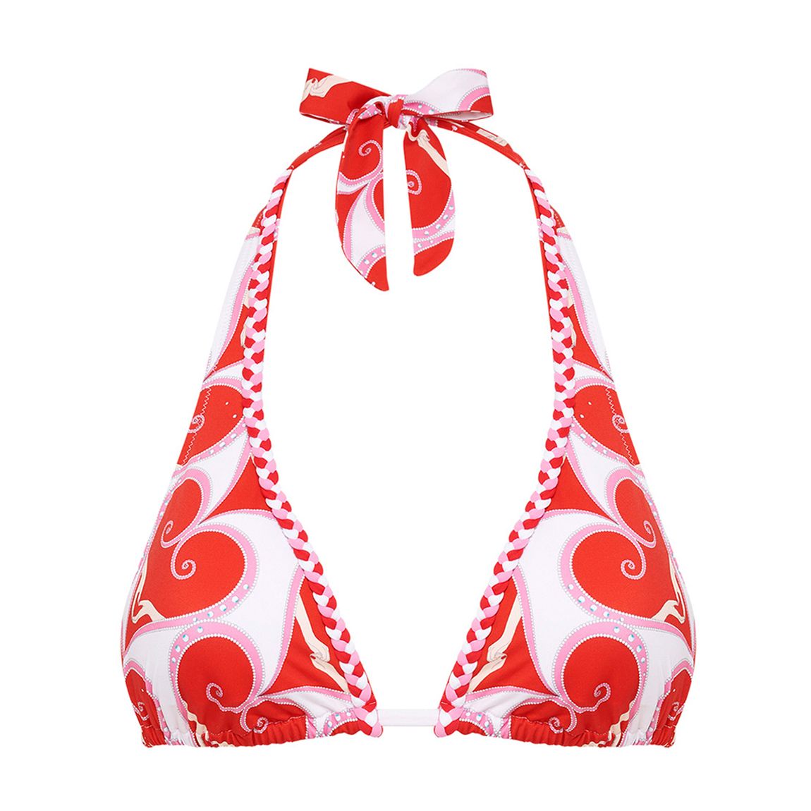 Red Heartbreaker Amina Bikini Top main product photo