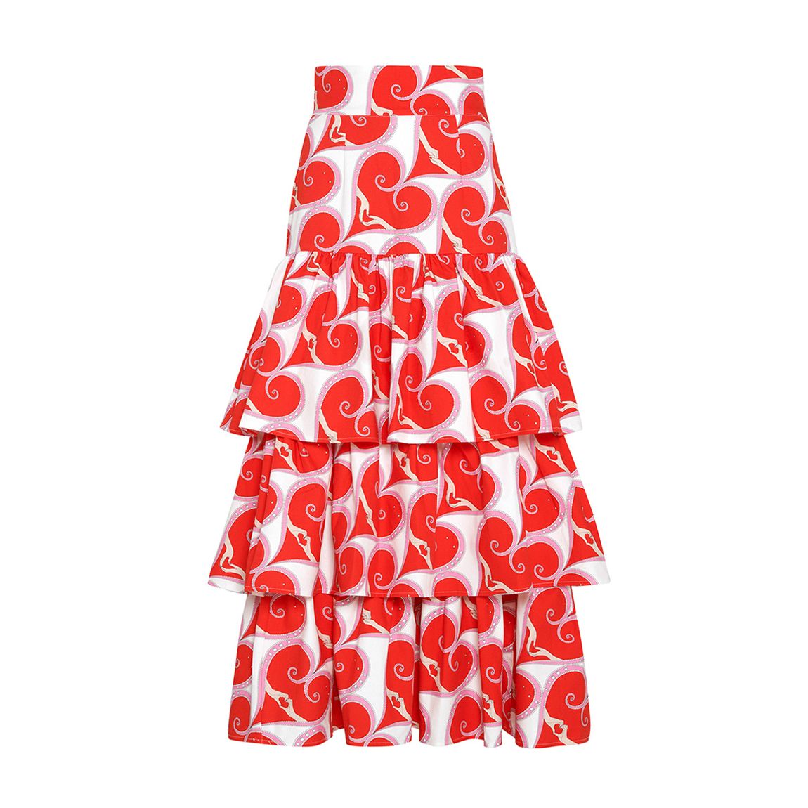 Red Heartbreaker Santo Domingo Skirt main product photo