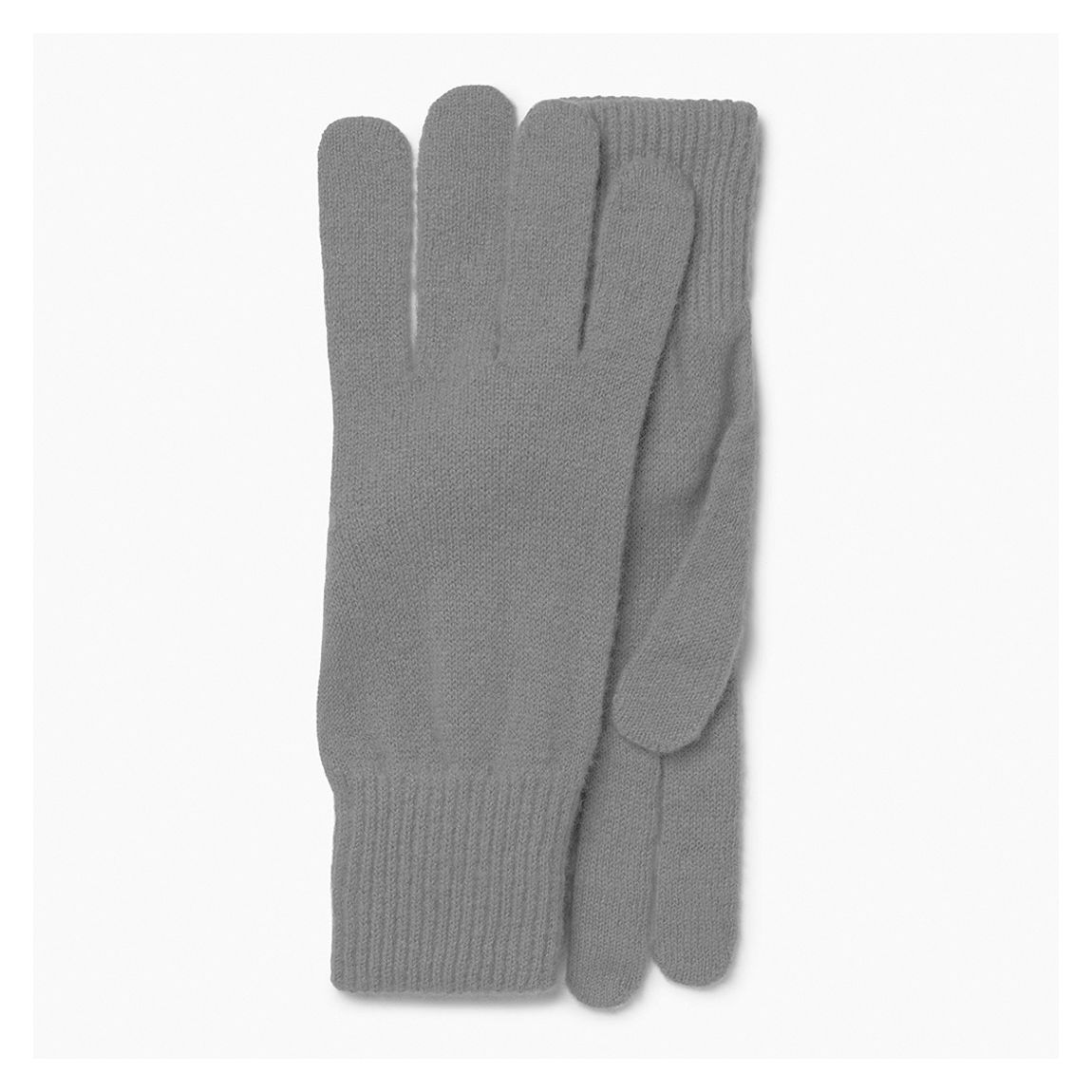 Mid Grey Cashmere Classic Gloves main product photo