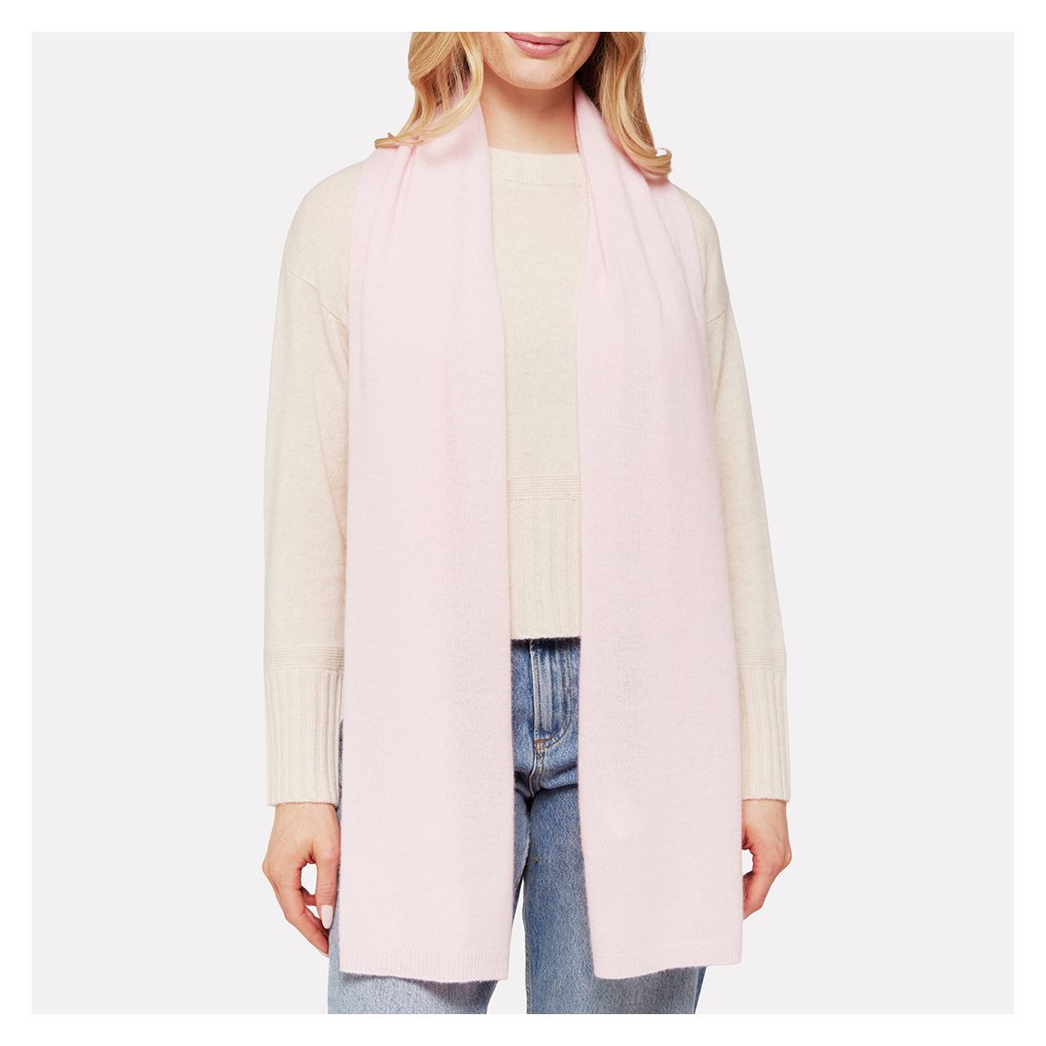Candy Floss Cashmere Scarf main product photo