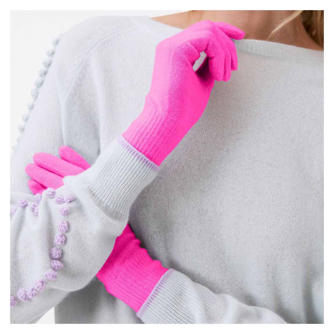 Barbie Pink Cashmere Gloes main product photo