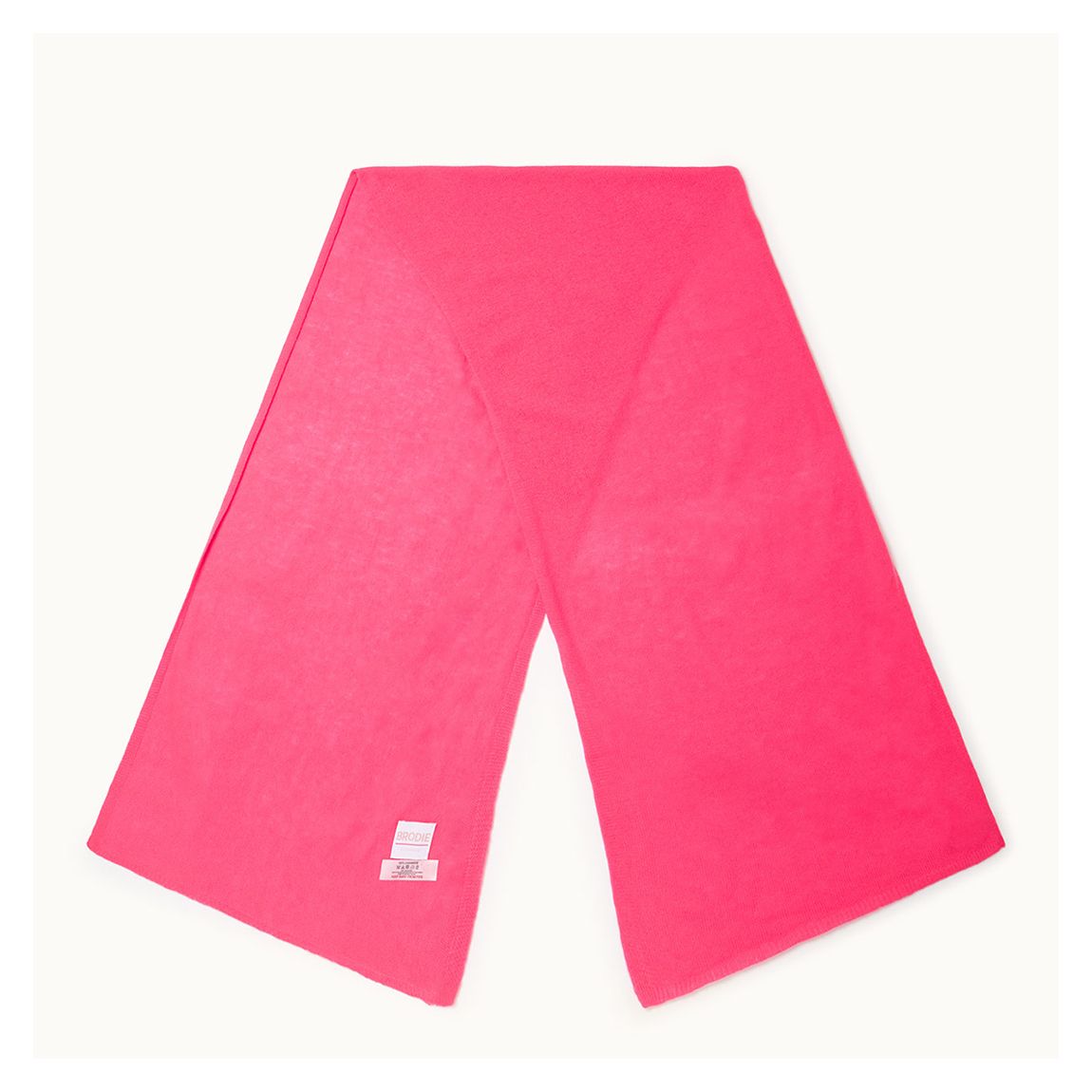 Neon Pink Cashmere Evie Scarf main product photo