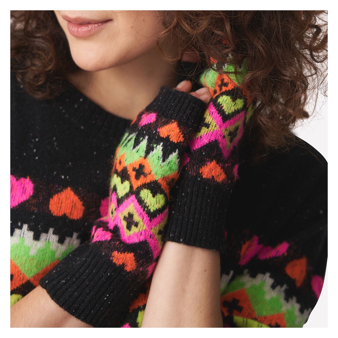 Tinder Cashmere Farley Wrist Warmers main product photo