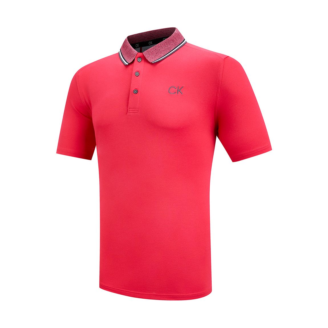 Red Calvin Klein Polo Shirt main product photo