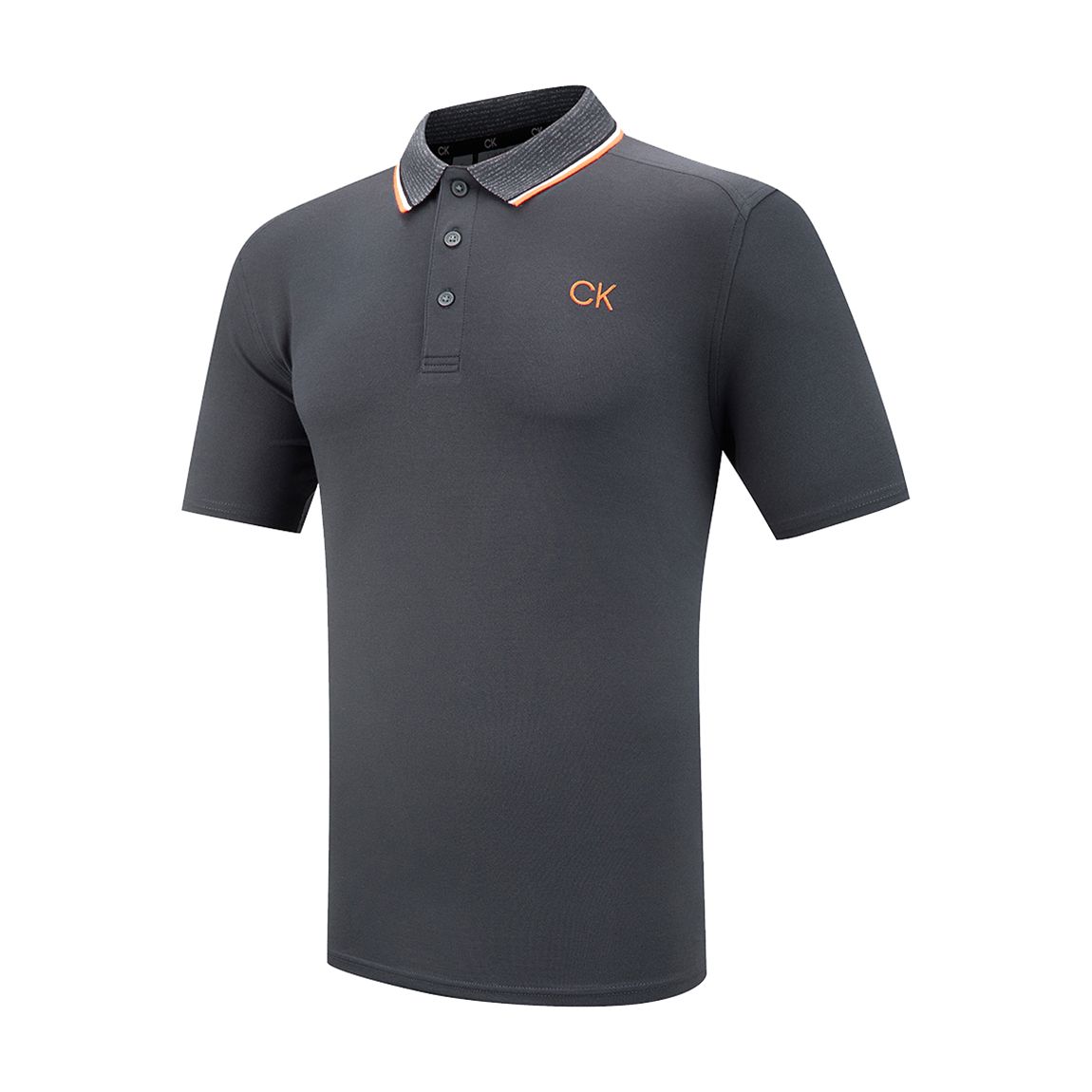 Charcoal Calvin Klein Polo Shirt main product photo
