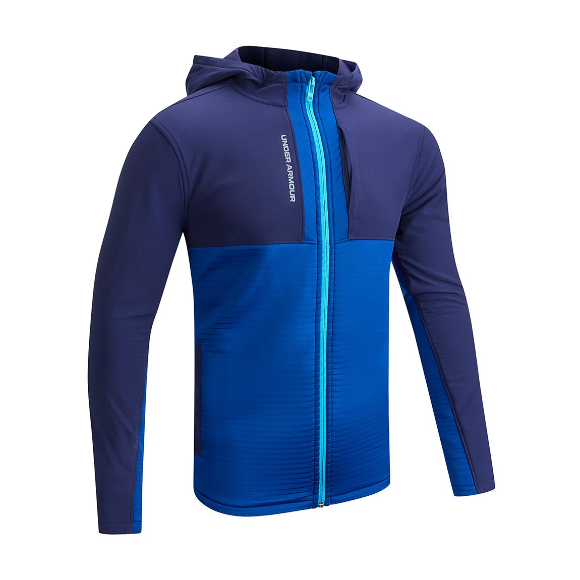 Blue Under Armour Full Zip Hoodie main product photo