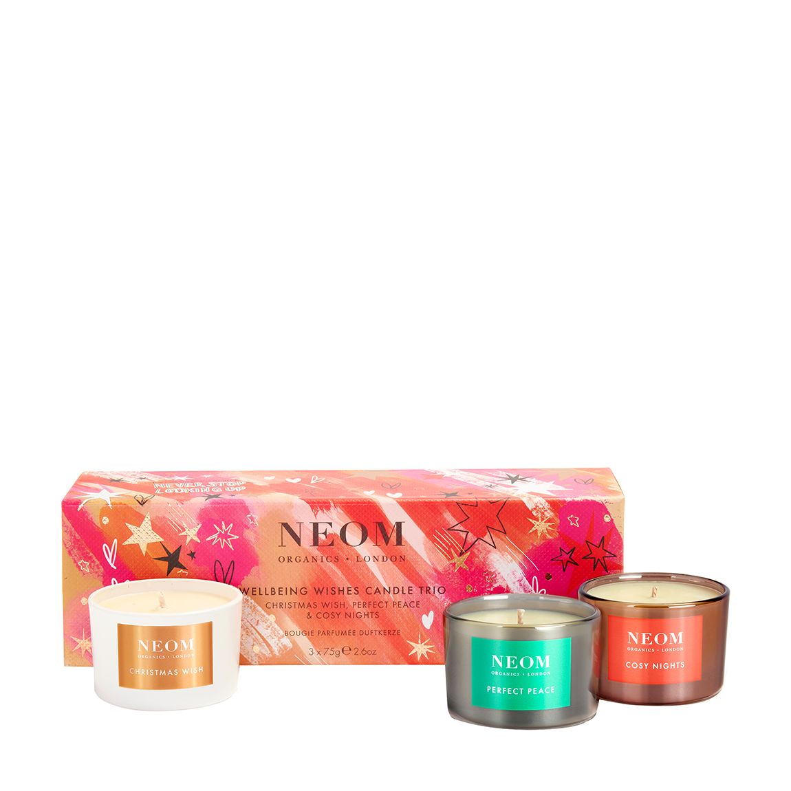 Wellbeing Wishes Candle Trio main product photo
