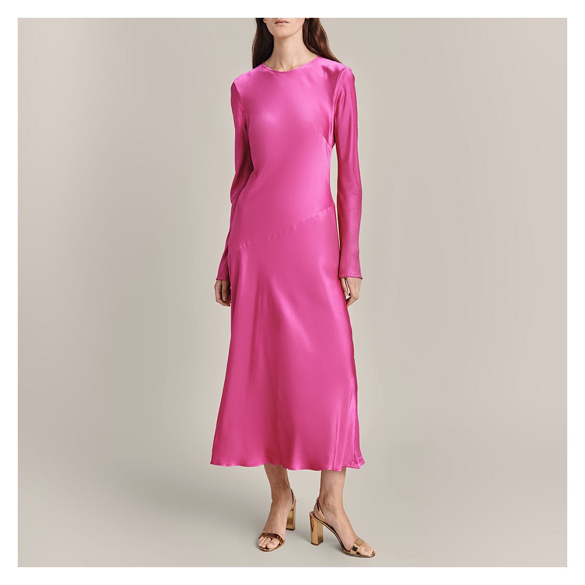 Fuchsia Lois Dress main product photo