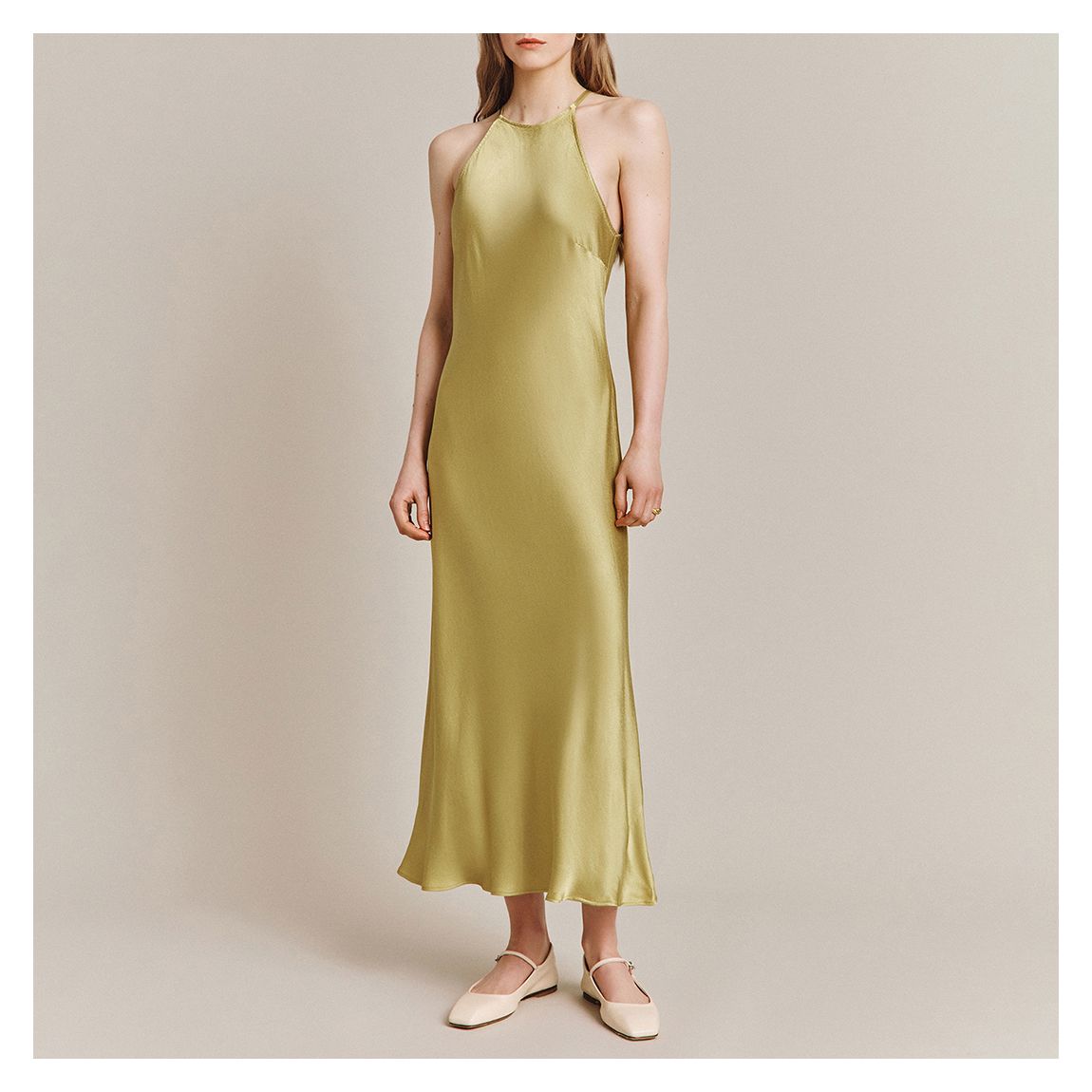 Olive Elsie Dress main product photo