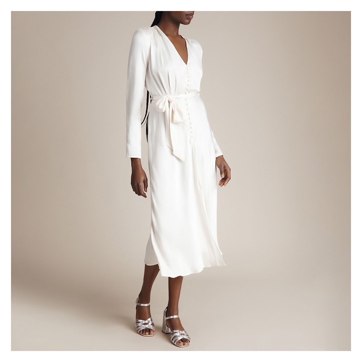 Ivory Meryl Maxi Dress main product photo