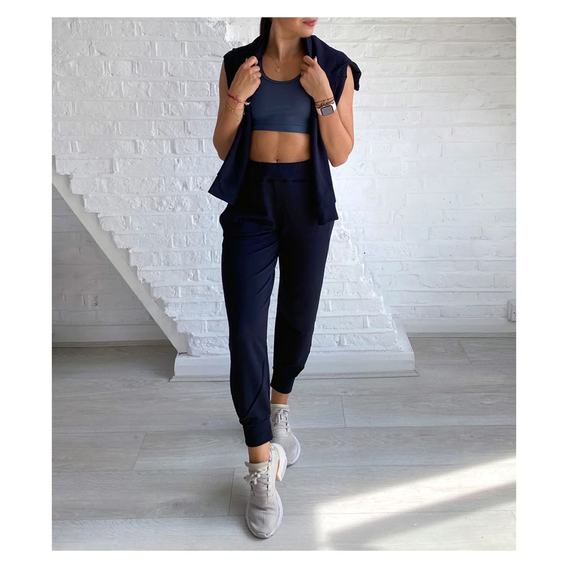 Black Relax Joggers main product photo